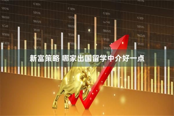 新富策略 哪家出国留学中介好一点