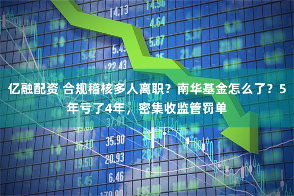 亿融配资 合规稽核多人离职？南华基金怎么了？5年亏了4年，密集收监管罚单