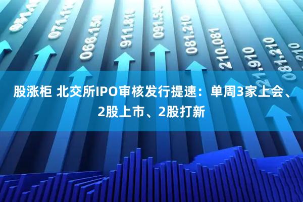 股涨柜 北交所IPO审核发行提速：单周3家上会、2股上市、2股打新